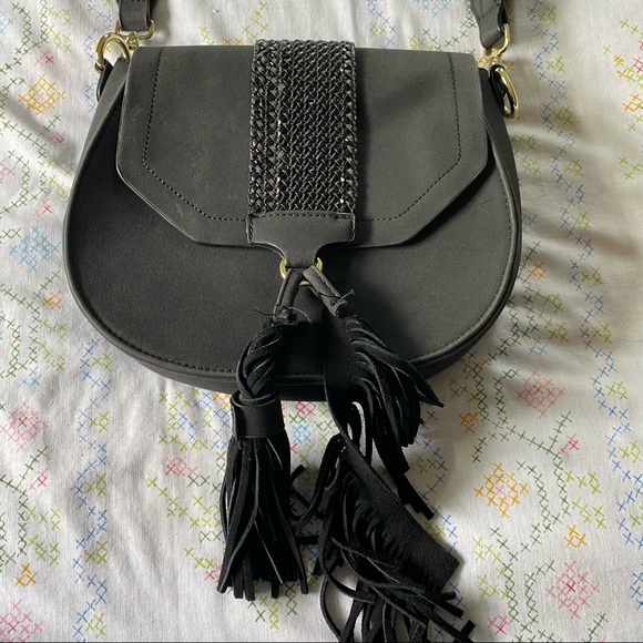 Expressions NYC Black Cross Body Purse - Picture 3 of 4